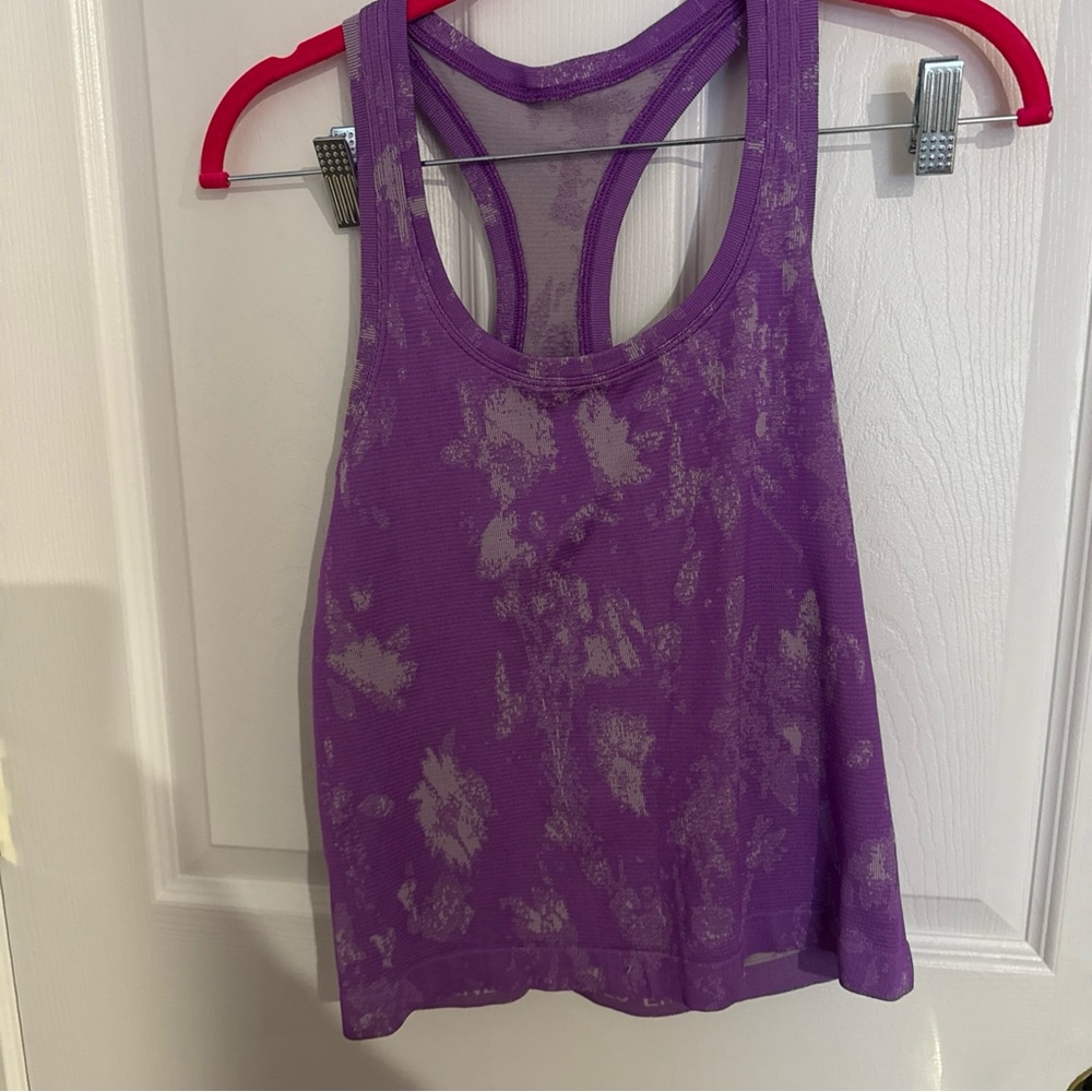 Lululemon Athletica Purple Tank Top